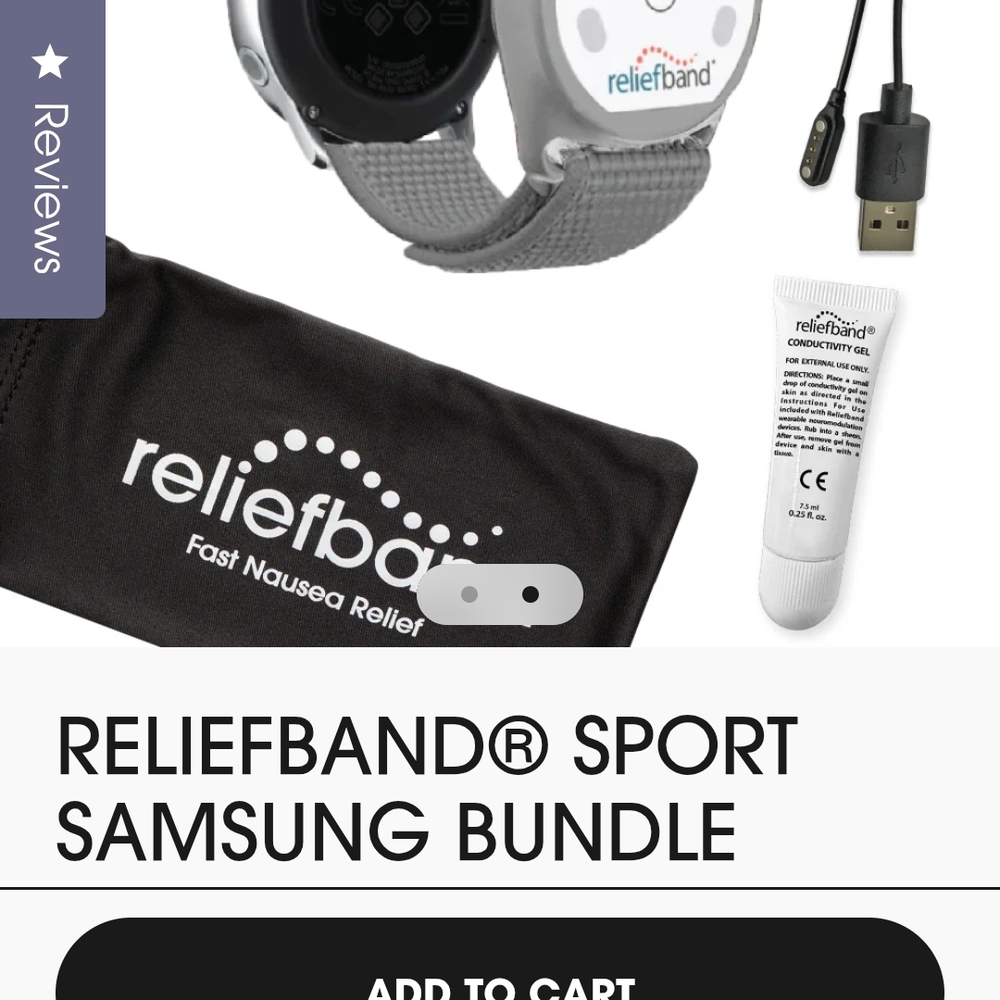 Reliefband Sport Samsung Bundle